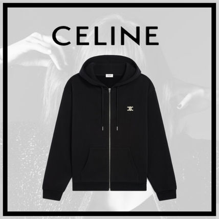 ブラック（黒）系 M CELINE(セリーヌ) スウェット・トレーナー