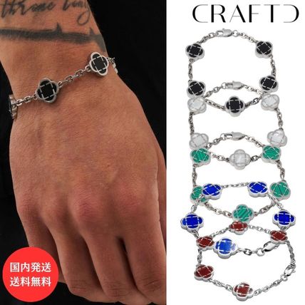 CRAFTD London】激レア グリーンクオンツブレスレット
