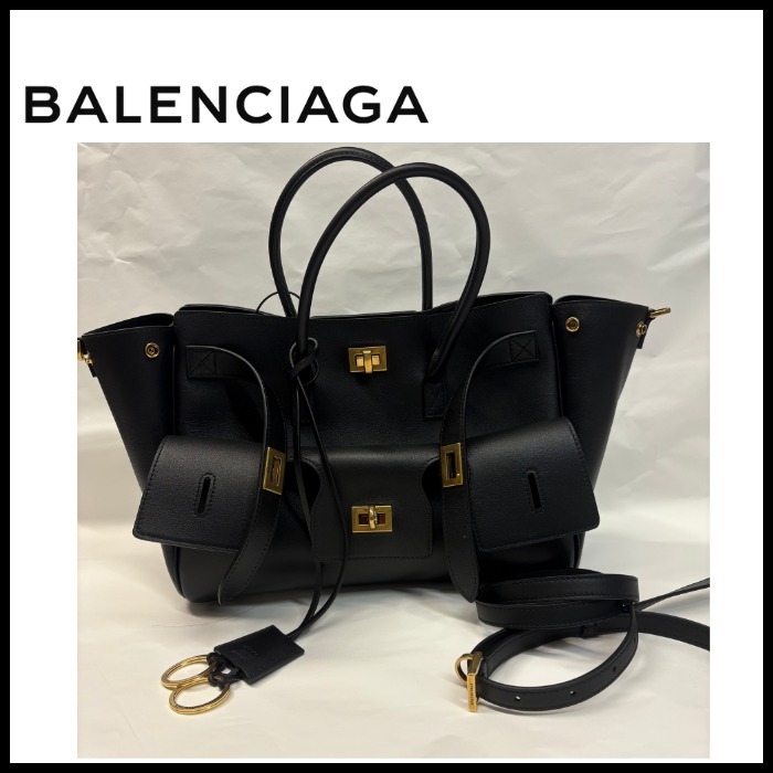 【BALENCIAGA】 BEL AIR キャリー オールバッグ