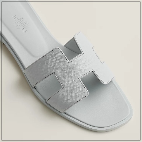 《夏に大活躍》HERMES サンダル オランOran グレイシャーブルー