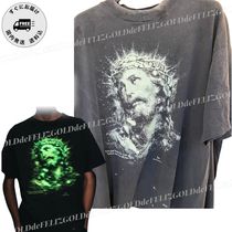 すぐ届く セント マイケル JESUS Tシャツ ブラック (Saint