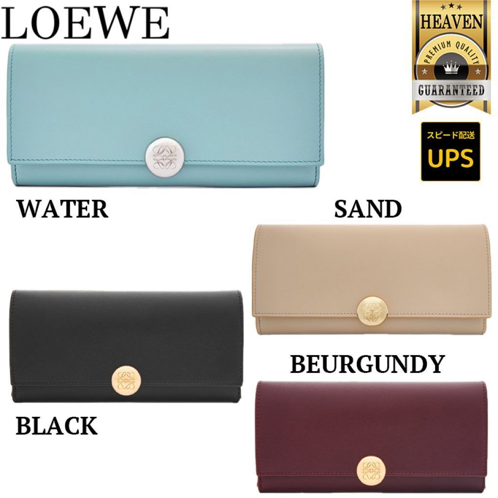 6万取引突破◆UPS速達便【LOEWE】長財布◆CANBACWX01