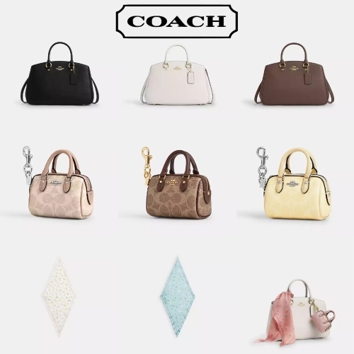 COACH コーチ サバンナ キャリーオール スカーフ チャーム
