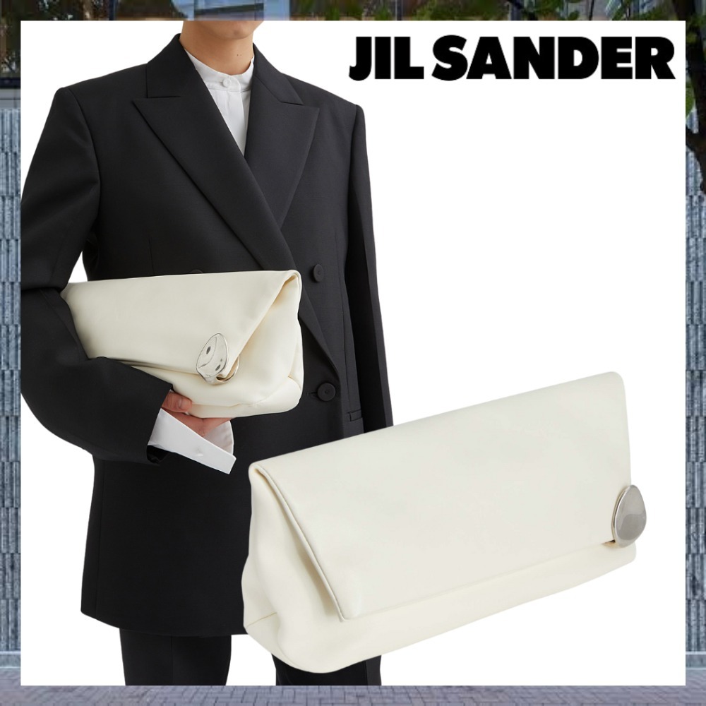 【大人気♪クールな2way】Jil Sander Jewel Zip クラッチ