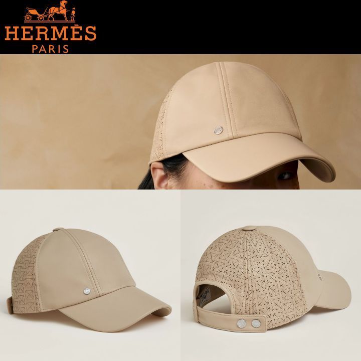 《25SS★》HERMES キャップ 春夏にぴったり