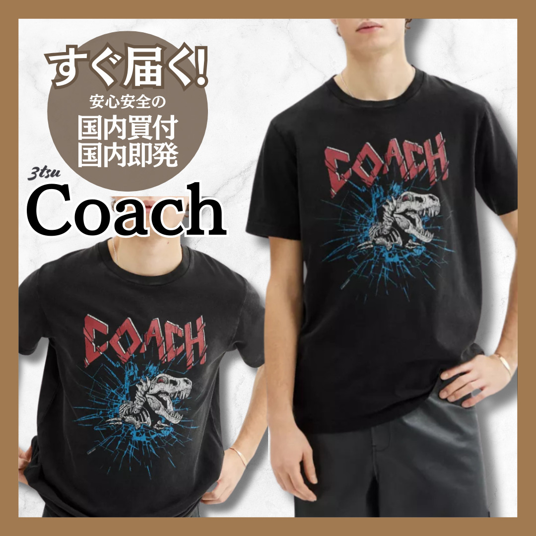 【直営店】coach★シグネチャー スケルトン レキシー Tシャツ
