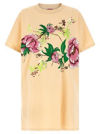 ◆送料・関税込◆KENZO Tシャツ ドレス ウィズ KIMONO スリーブ