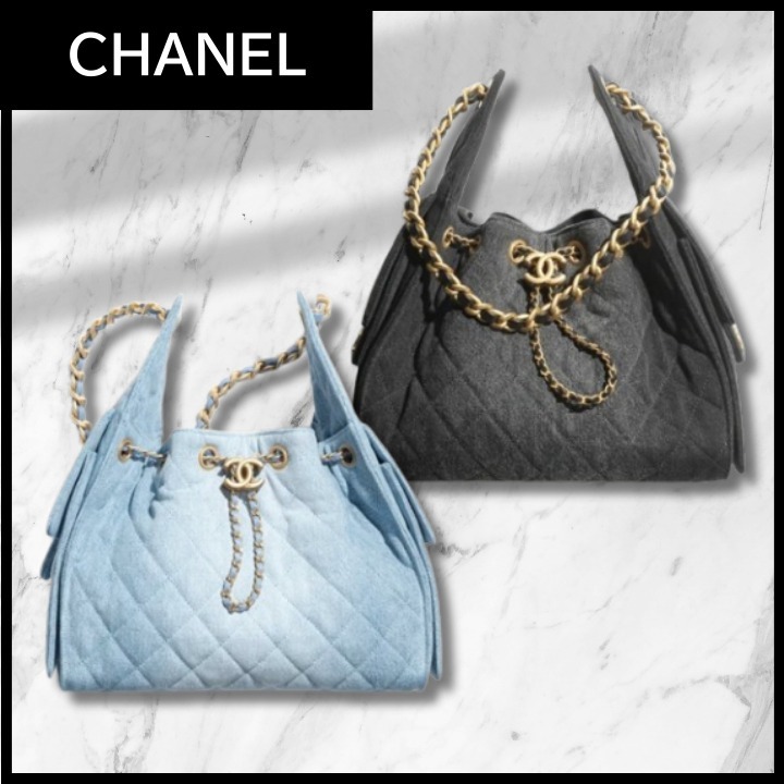 【CHANEL】CHANEL 25 *スモール*ハンドバッグ デニム