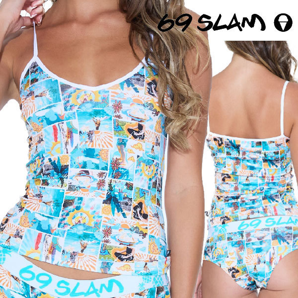 69SLAM☆PARADISE ELLA SINGLET TOP キャミソール スリップ