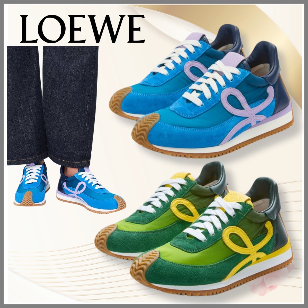 【LOEWE】フローランナー2.0 （ナイロンとスエード）