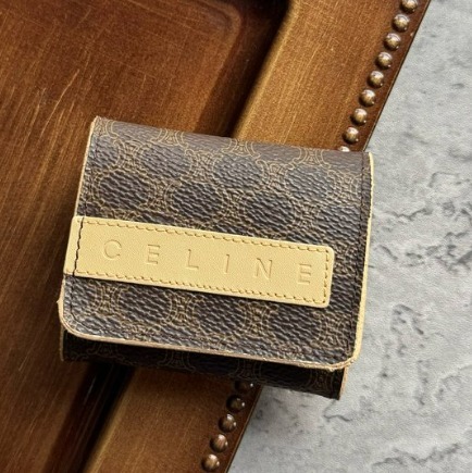 CELINE セリーヌ★leather case★マカダム レザーケース★未使用