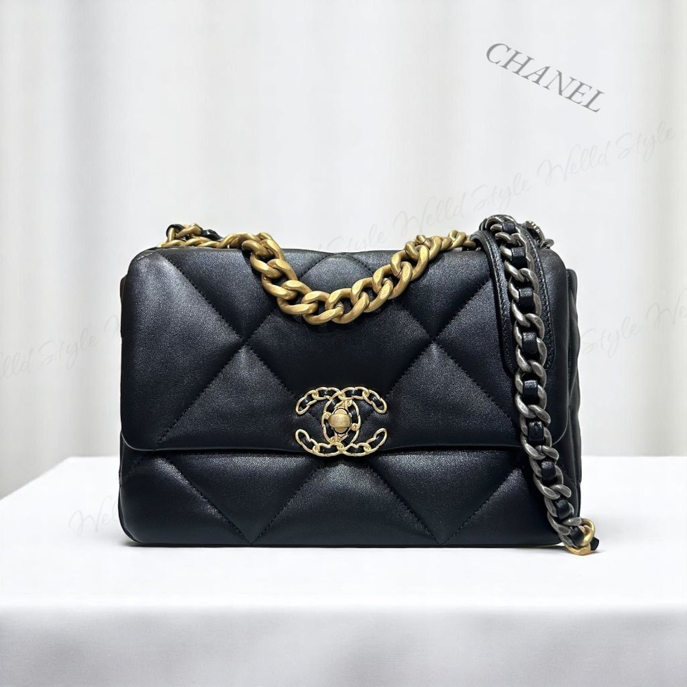 【CHANEL】フラップミディアムチェーン ショルダーバッグ