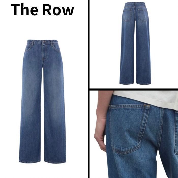 デニム・ジーパン THE ROW EGLITTA STRAIGHT-LEG JEANS IN DENIM