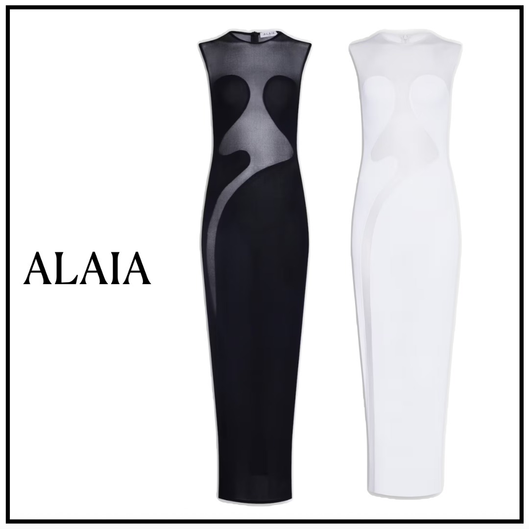 【ALAIA直営店】ROBE SCULPTEE EN MAILLE