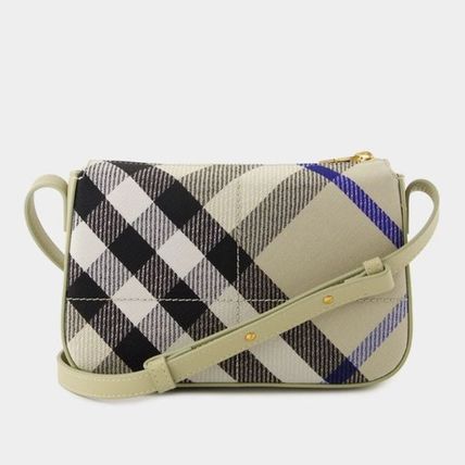 BURBERRY SS25 チェック ショルダーバッグ