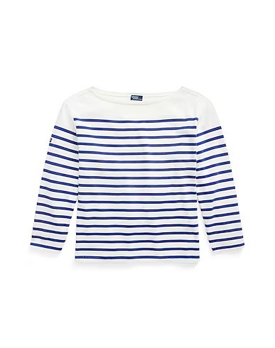 送料関税無料【POLO RALPH LAUREN】STRIPED JERSEY Tシャツ