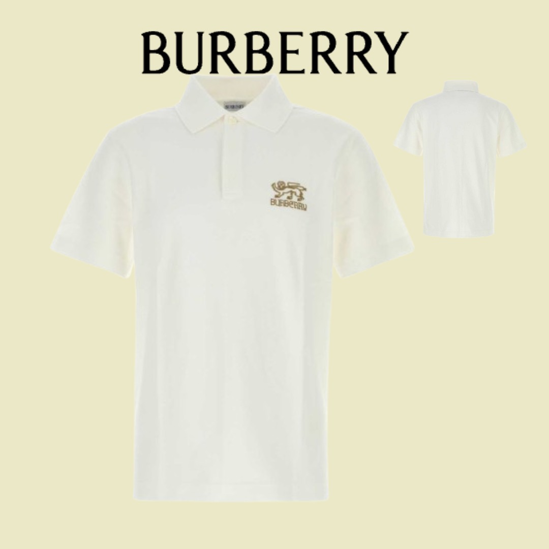 Burberry  バーバリー ロゴ刺繍ポロシャツ