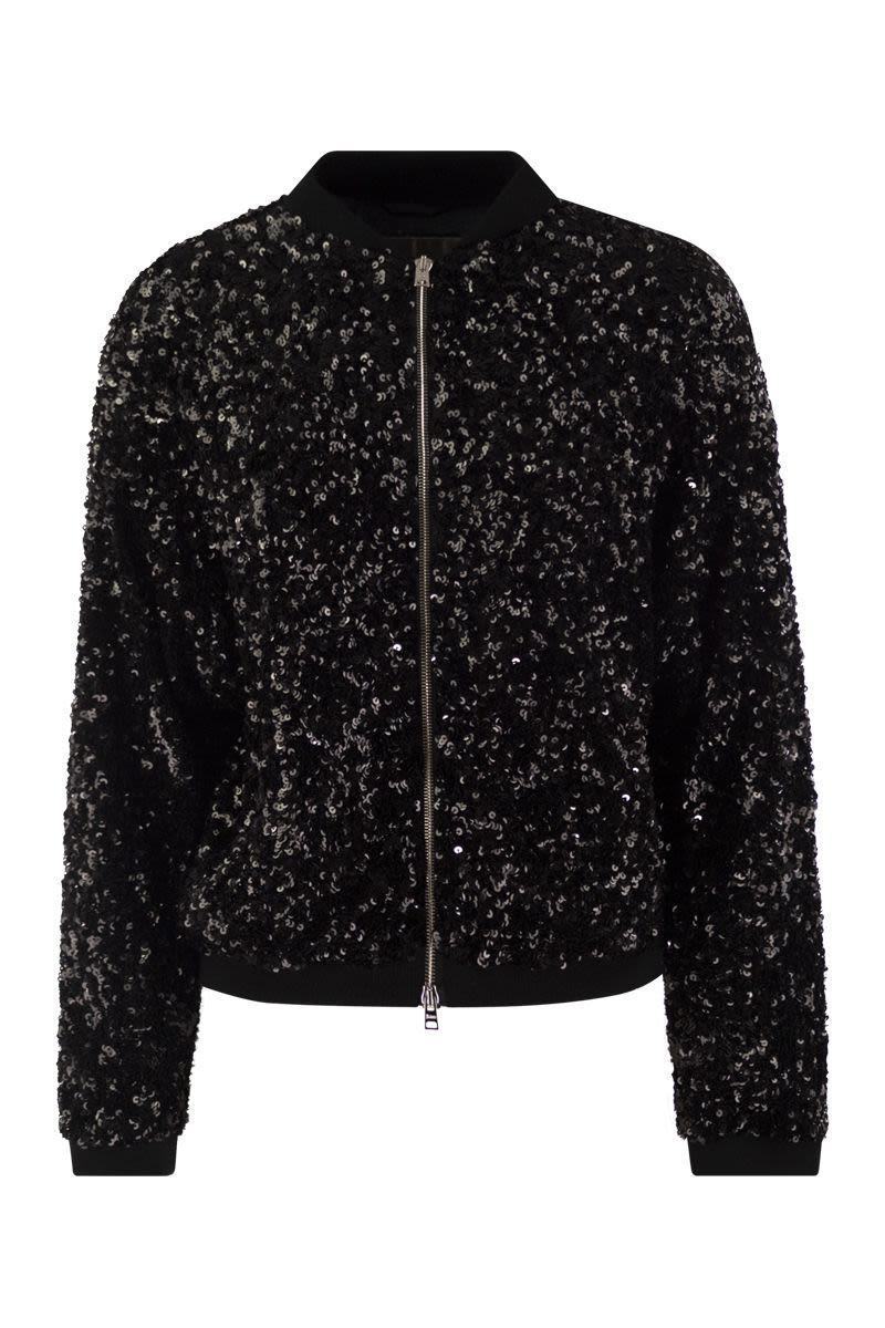【関税＆送料込み】Herno Bomber Jacket With Sequins