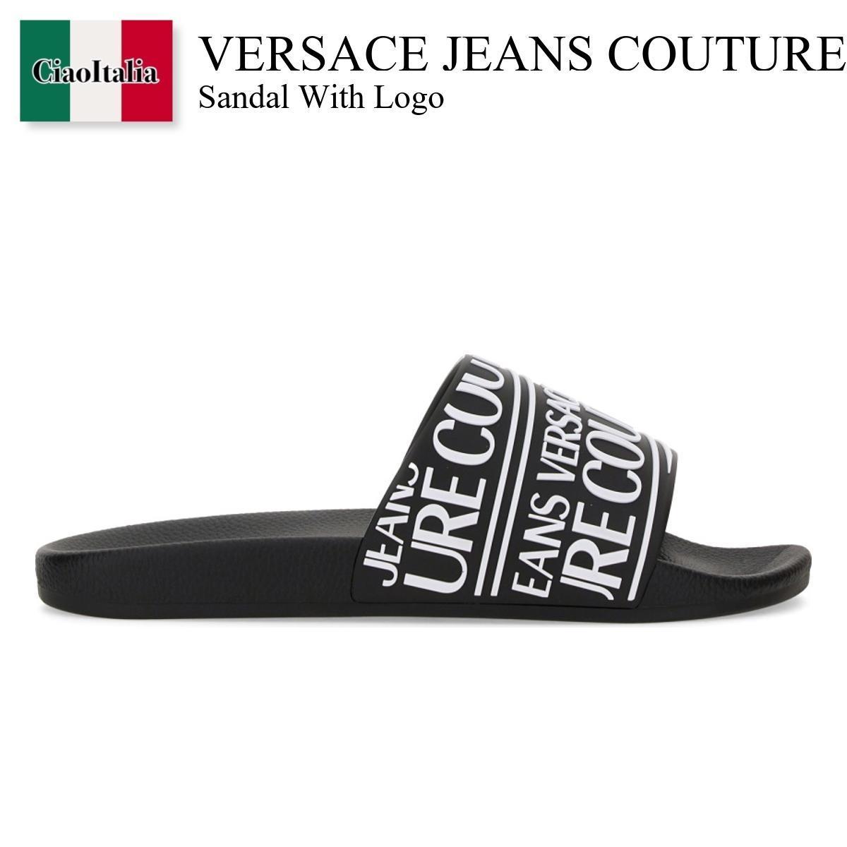サンダル Versace Jeans Couture Sandal With Logo