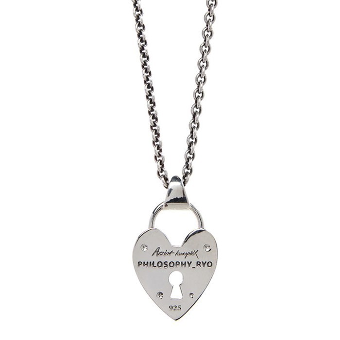 【数量限定】Artist Komplex London Heart Necklace 925Silver