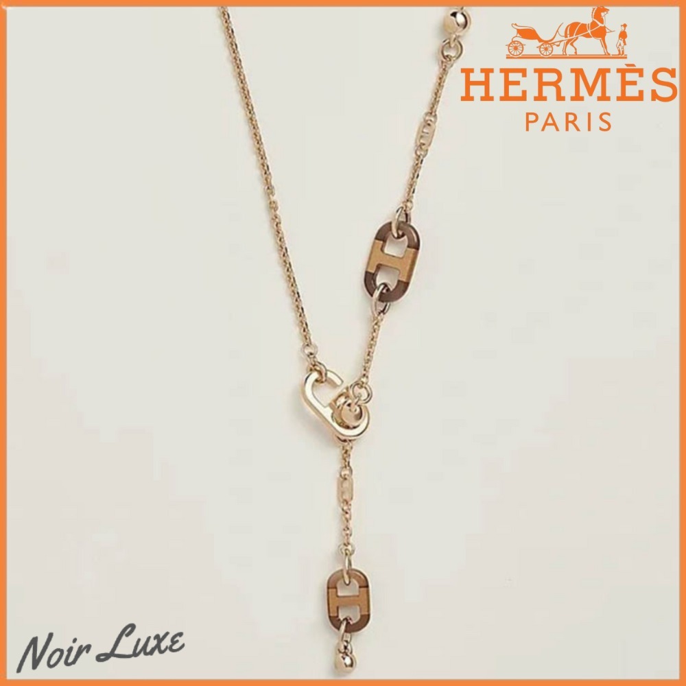 【高級感】HERMES SUR LE MER モチーフネックレス