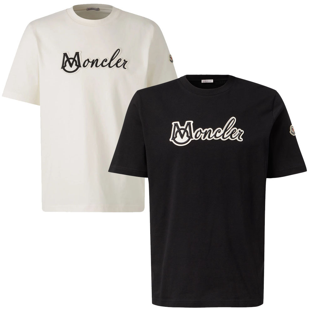 MONCLER 刺繍ロゴTシャツ