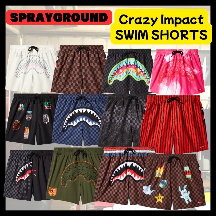 『SPRAYGROUND』Crazy Impact SWIM SHORTS