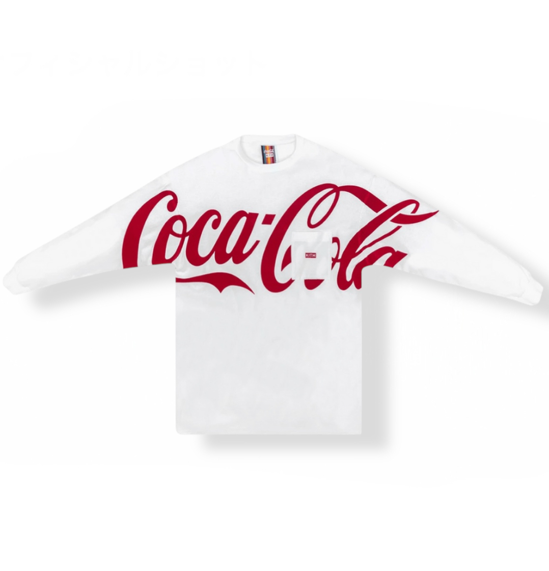 ☆ KITH x COCA-COLA Quinn long-sleeve tee コラボTシャツ ☆