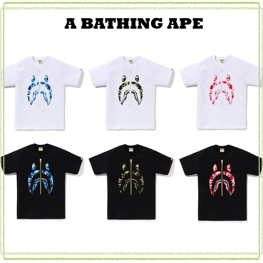 A BATHING APE☆ABCカモ シャーク Tシャツ