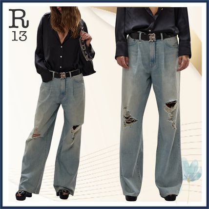 数量は多い  R13 （R13 アール13ヴィンテージ加工サルエルデニムパンツ パンツ
