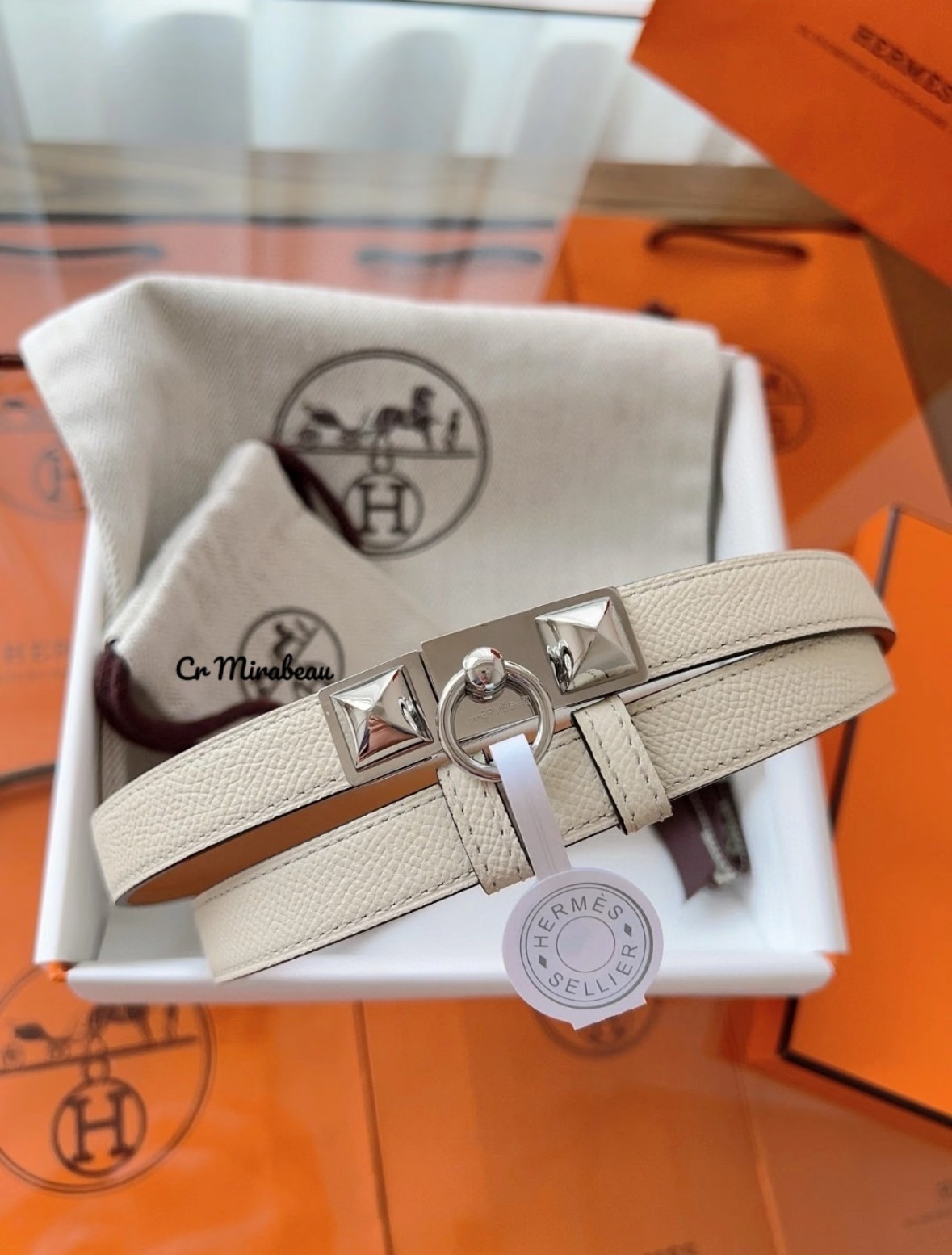 【お洒落を格上げ☆】Hermes ベルト 《リヴァル》 18