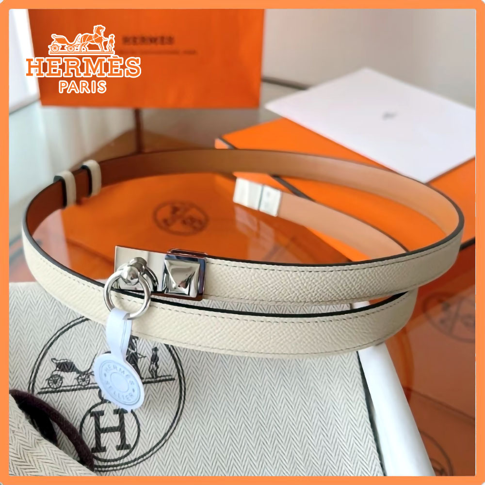 【上品☆ワンランク上のコーデに】HERMES★ベルト リヴァル 18