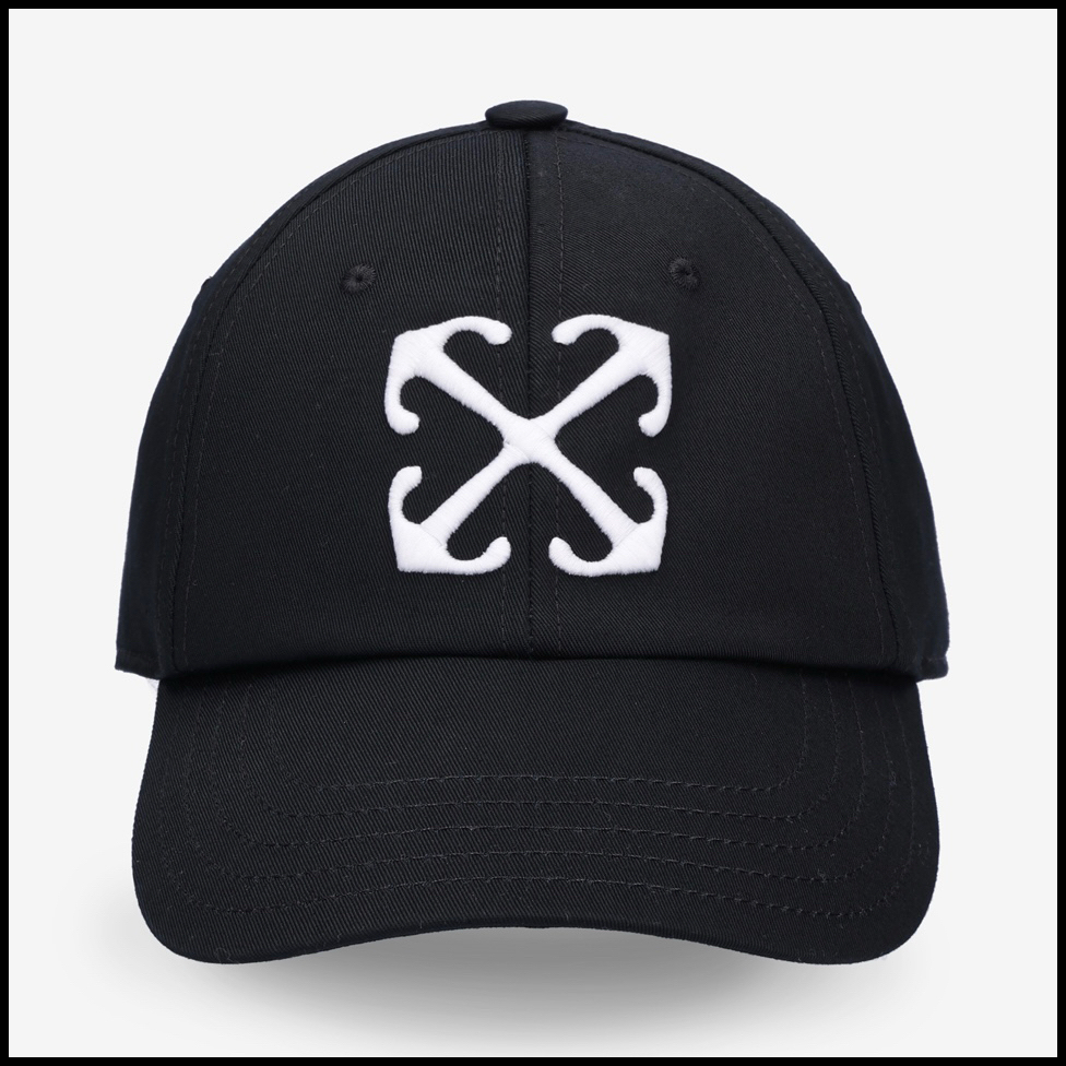 正規品★Off-White★アロウドリルボールキャップ BLACK 関税込