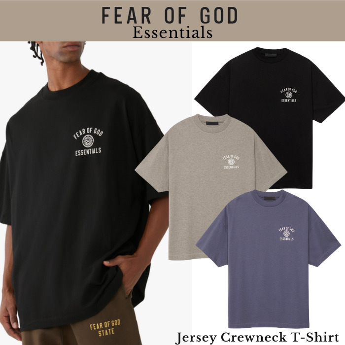 人気★FOG Essentials University Tシャツ オーバーサイズ 黒 青