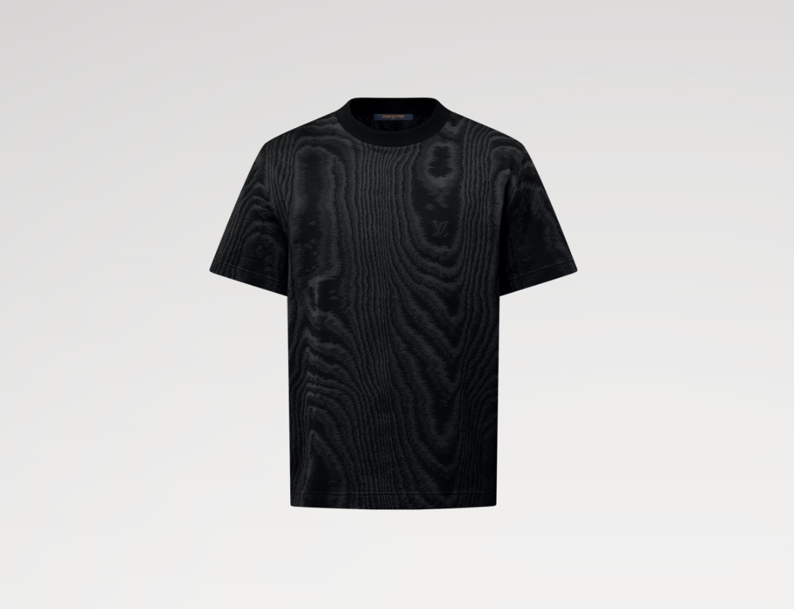 LOUIS VUITTON メンズ ジャージー ジャカードTシャツ
