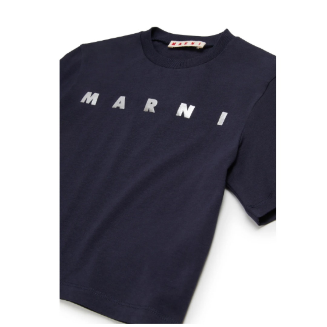 MARNI◆ クロップド Tシャツ ロゴ プリント《大人もOK!》