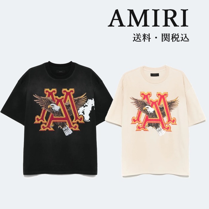 人気【AMIRI】関税・送料込★Vintage ma eagle Tシャツ