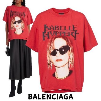 レッド（赤）系 BALENCIAGA(バレンシアガ) Tシャツ・カットソー
