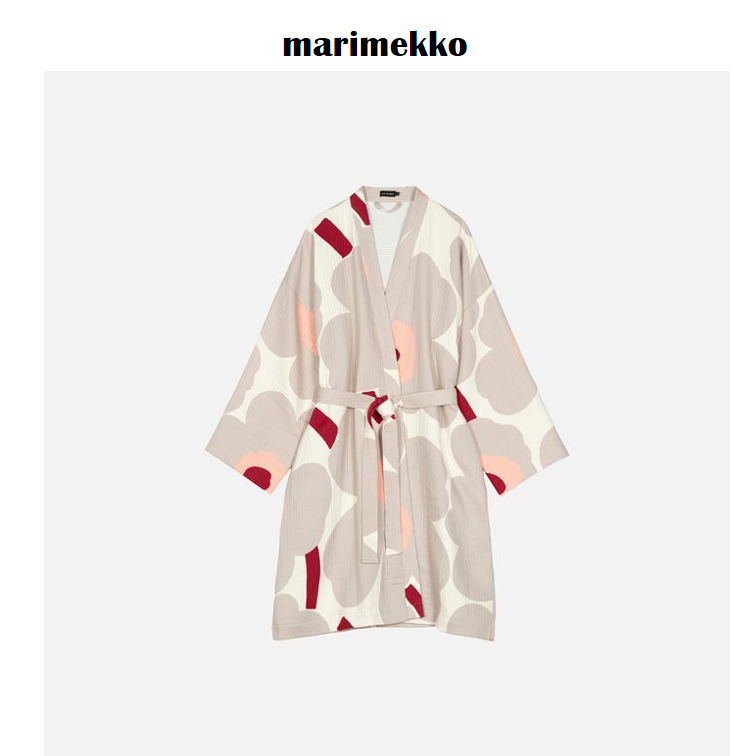 【marimekko】Unikko バスローブ♪SALE S（M）サイズ
