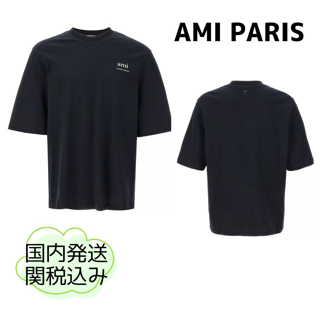 AMI PARIS アミ パリス Logo T-shirt ロゴ Tシャツ クルーネック