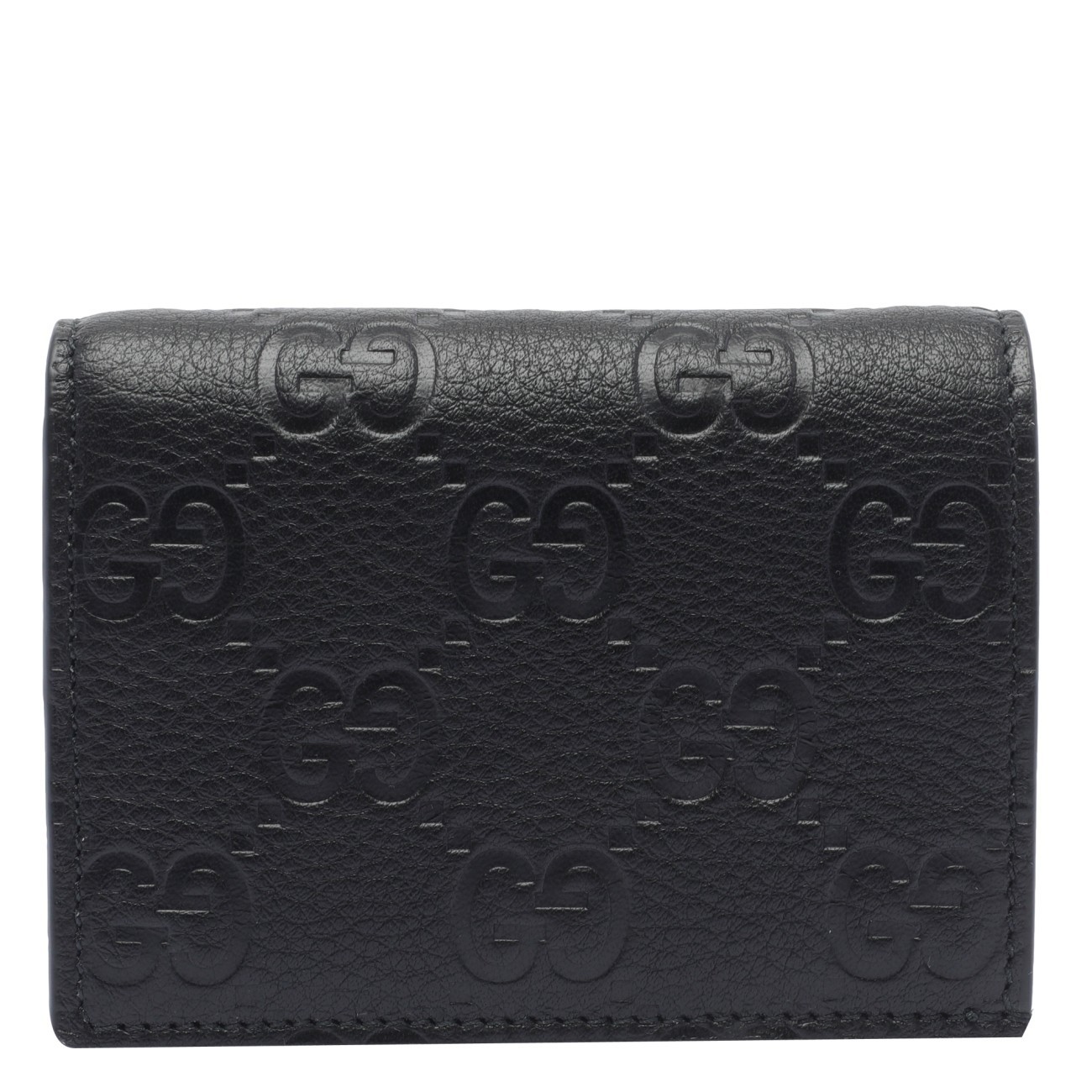 折りたたみ財布 GUCCI MINI GG EMBLEM WALLET