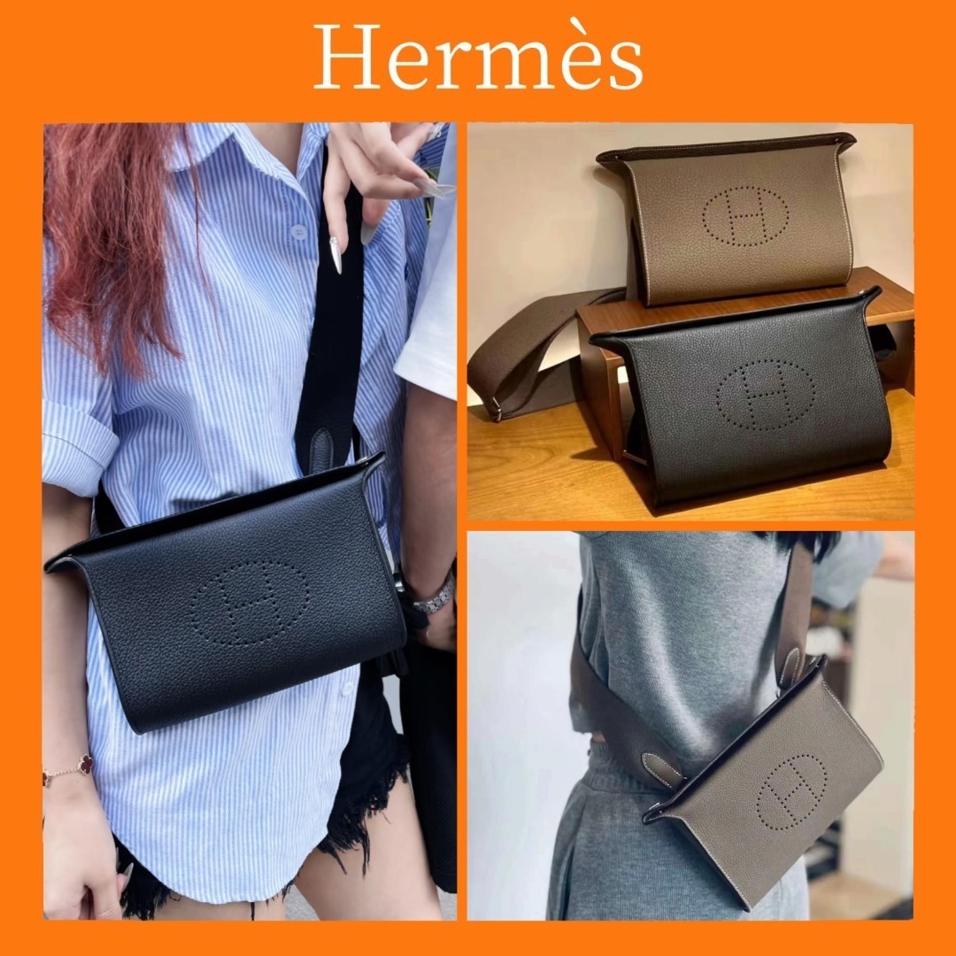 ★ユニセックスで使える★HERMES ヴィデポシュ バッグ