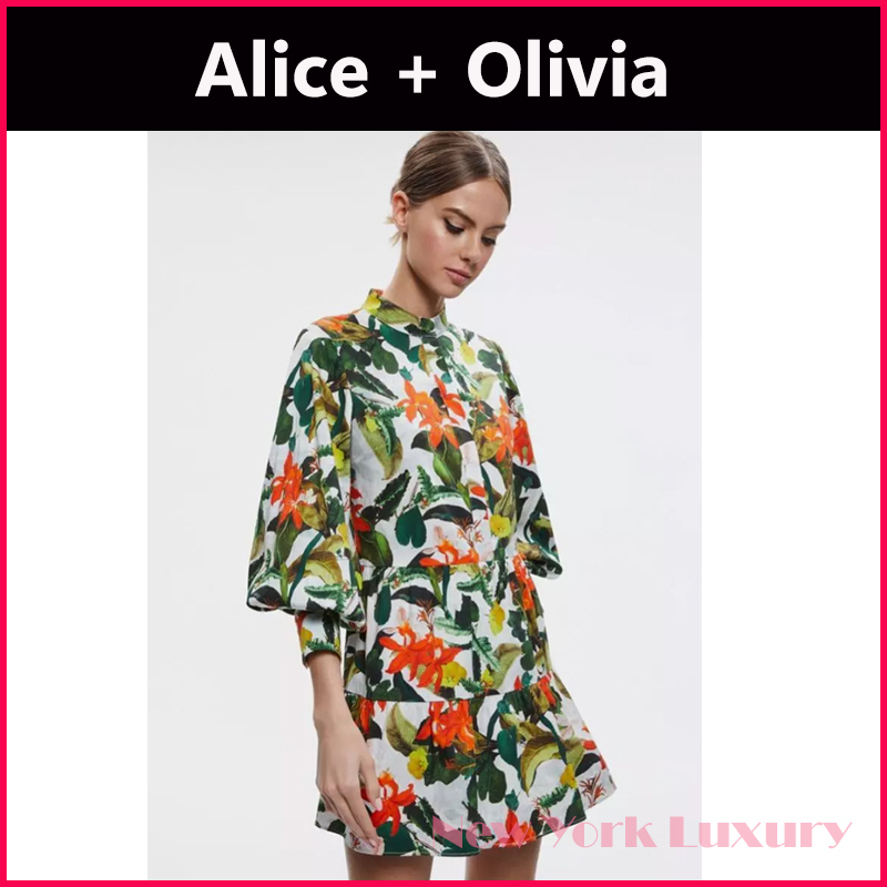 Alice + Olivia★素敵！Tropical Sunrise Cailin Mini Dress