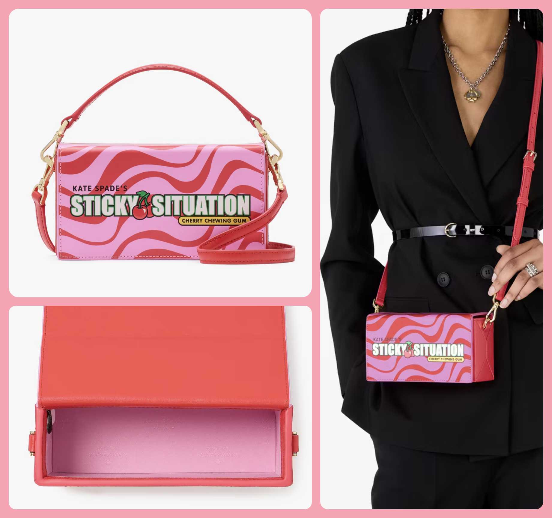 ケイトスペード Bubble Gum 3D Crossbody