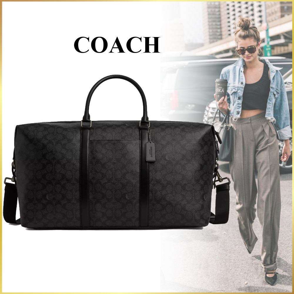 国内発【COACH】トレッカー バッグ 52・シグネチャー キャンバス