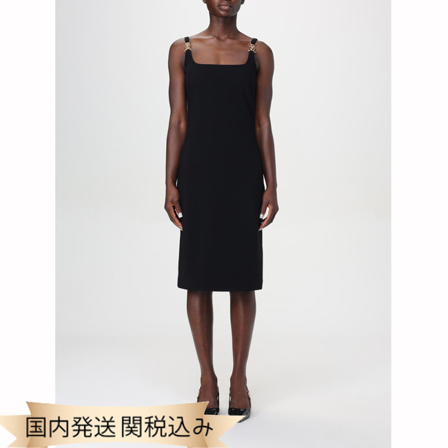 国内発送【VERSACE 】メドゥーサ '95 フィット ミディ ドレス