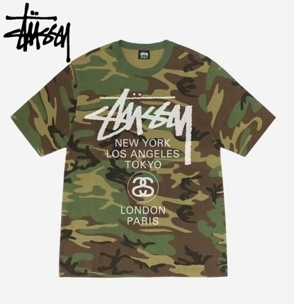 【Stussy】World Tour T-Shirts Camo