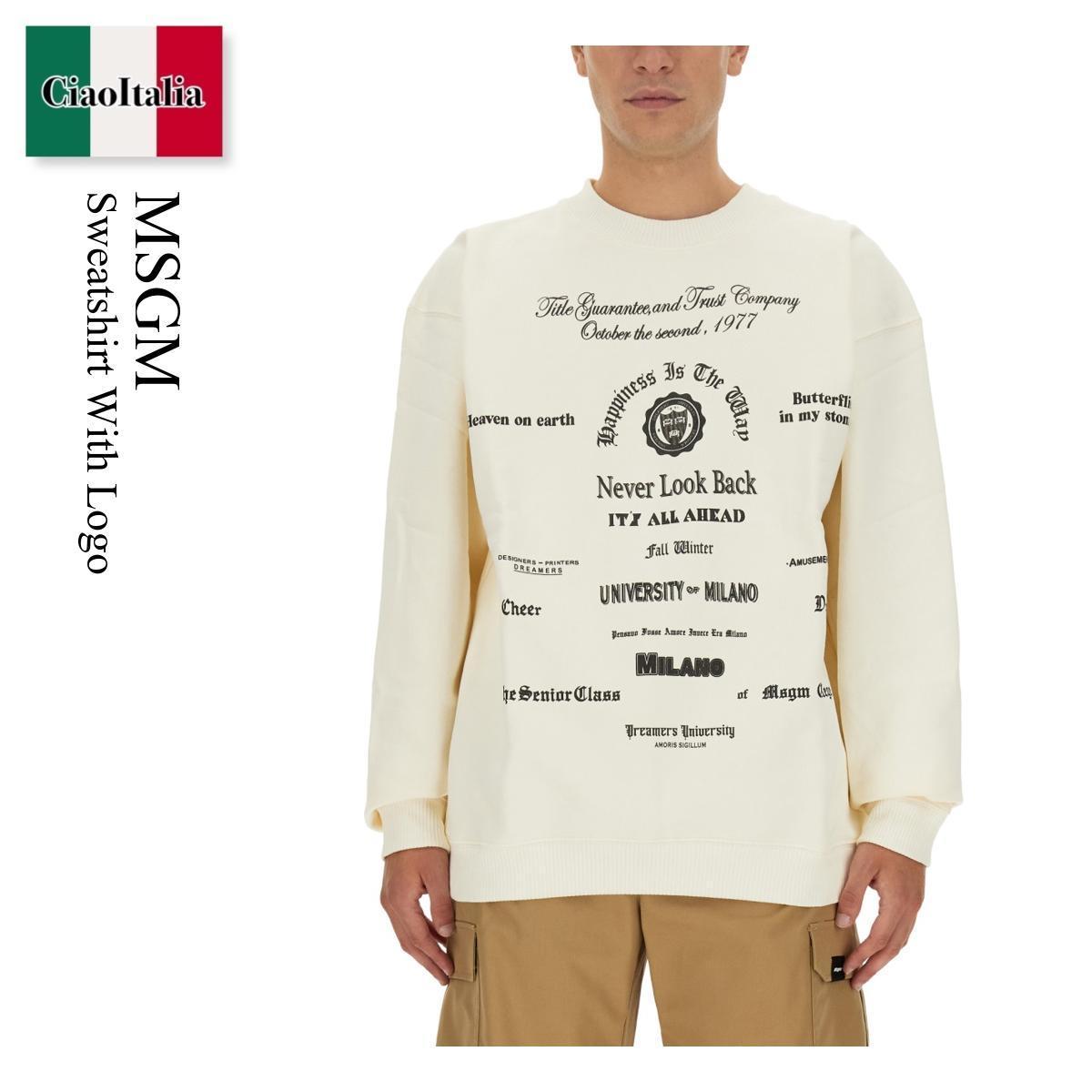 スウェット・トレーナー Msgm Sweatshirt With Logo