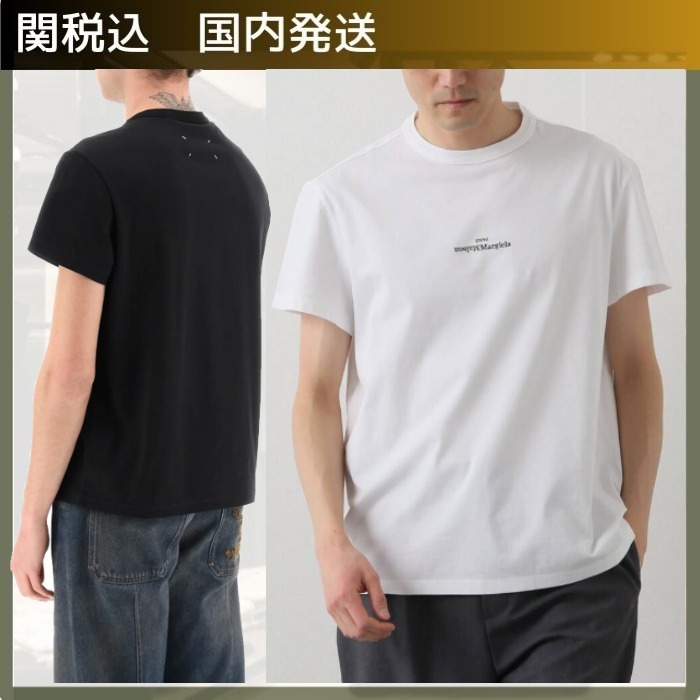 MM6 Maison Margiela/ロゴ刺繍クルーネックTシャツ