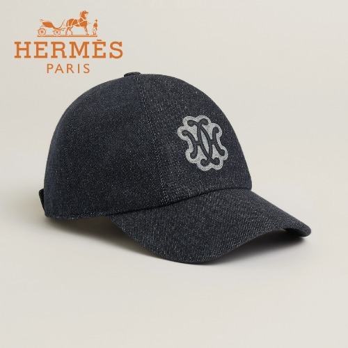 【HERMES】デニム☆キャスケット\
